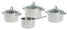 BK Cookware set Essentials - stainless steel - 4 piece set