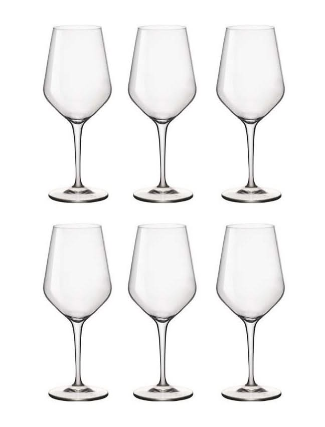 Bormioli Rocco White Wine Glasses Electra - 440 ml - 6 pieces