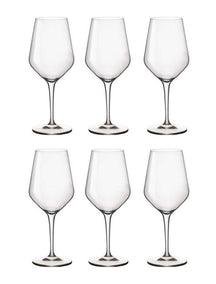 Bormioli Rocco White Wine Glasses Electra - 440 ml - 6 pieces