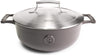 Saveur Selects sauté pan - Sauteuse - Voyage - Rabbit Grey - ø 25 cm / 3.3 liters - enameled non-stick coating