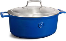 Saveur Selects Casserole Oval Voyage - Classic Blue - ø 30 cm - enameled non-stick coating