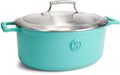 Saveur Selects Casserole Oval Voyage - Saveur Blue - ø 30 cm / 5.6 liters - enameled non-stick coating