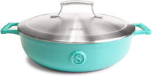 Saveur Selects sauté pan - Sauteuse - Voyage - Saveur Blue - ø 30 cm / 4.2 liters - enameled non-stick coating