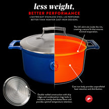 Saveur Selects sauté pan - Sauteuse - Voyage - Rabbit Grey - ø 25 cm / 3.3 liters - enameled non-stick coating