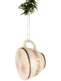 Nordic Light Christmas Ball Cappuccino 8 cm