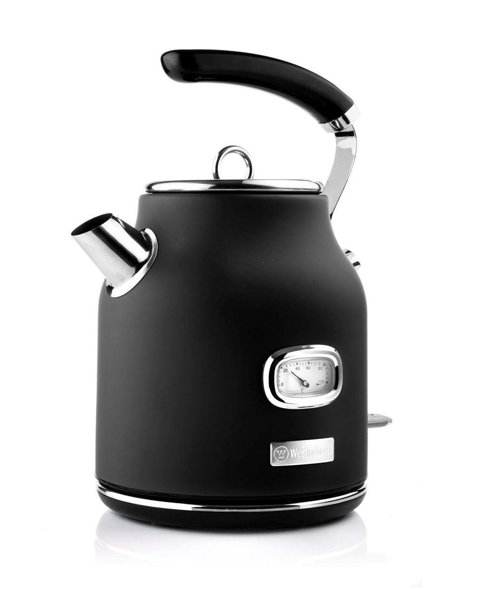 Westinghouse Kettle Retro Collections - 2200 W - liquorice black - 1.7 liters - WKWKH148BK