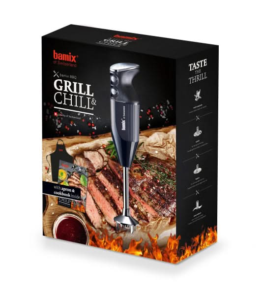 Bamix Hand Blender Set - Bbq Box - Black