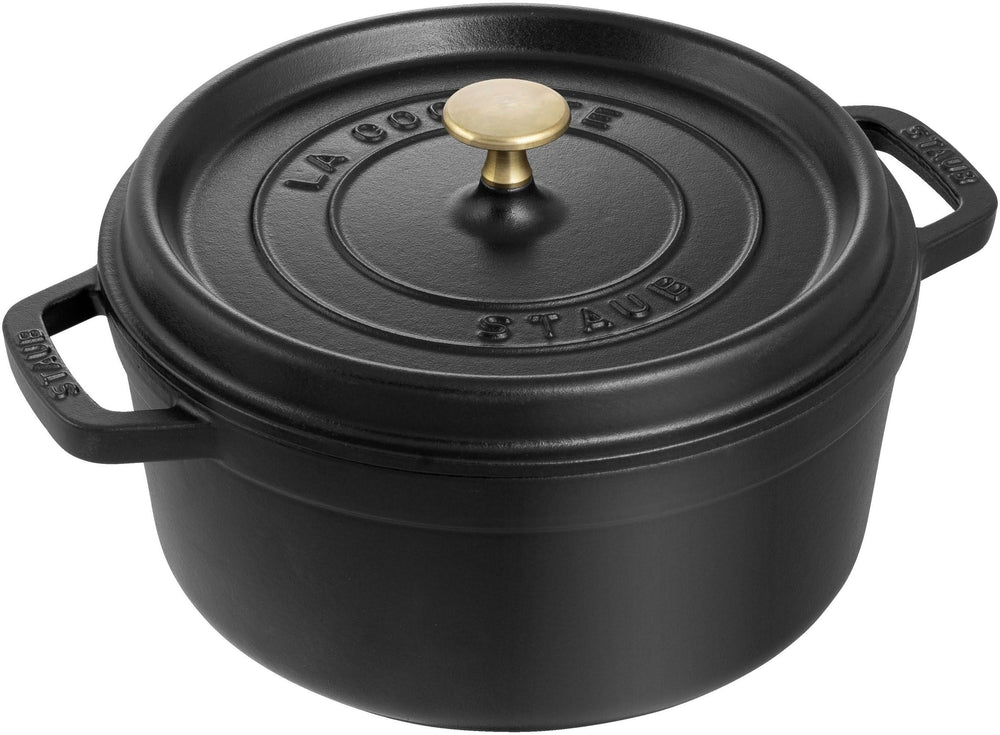 Staub Casserole / Cocotte - Black - ø 24 cm / 3.8 liters