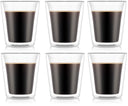 Bodum Double-walled Coffee and Tea Glasses Canteen - Patented Valve - 200 ml - 6 pieces