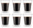 Bodum Double-walled Coffee and Tea Glasses Canteen - Patented Valve - 200 ml - 6 pieces