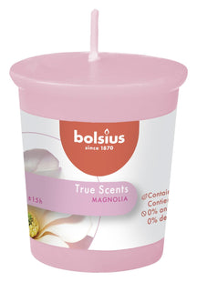 Bolsius Scented candle / Refill - for candle holder - True Scents Magnolia - 5 cm / ø 4.5 cm