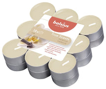 Bolsius Tea Light Candles True Scents Vanilla 18 Pieces