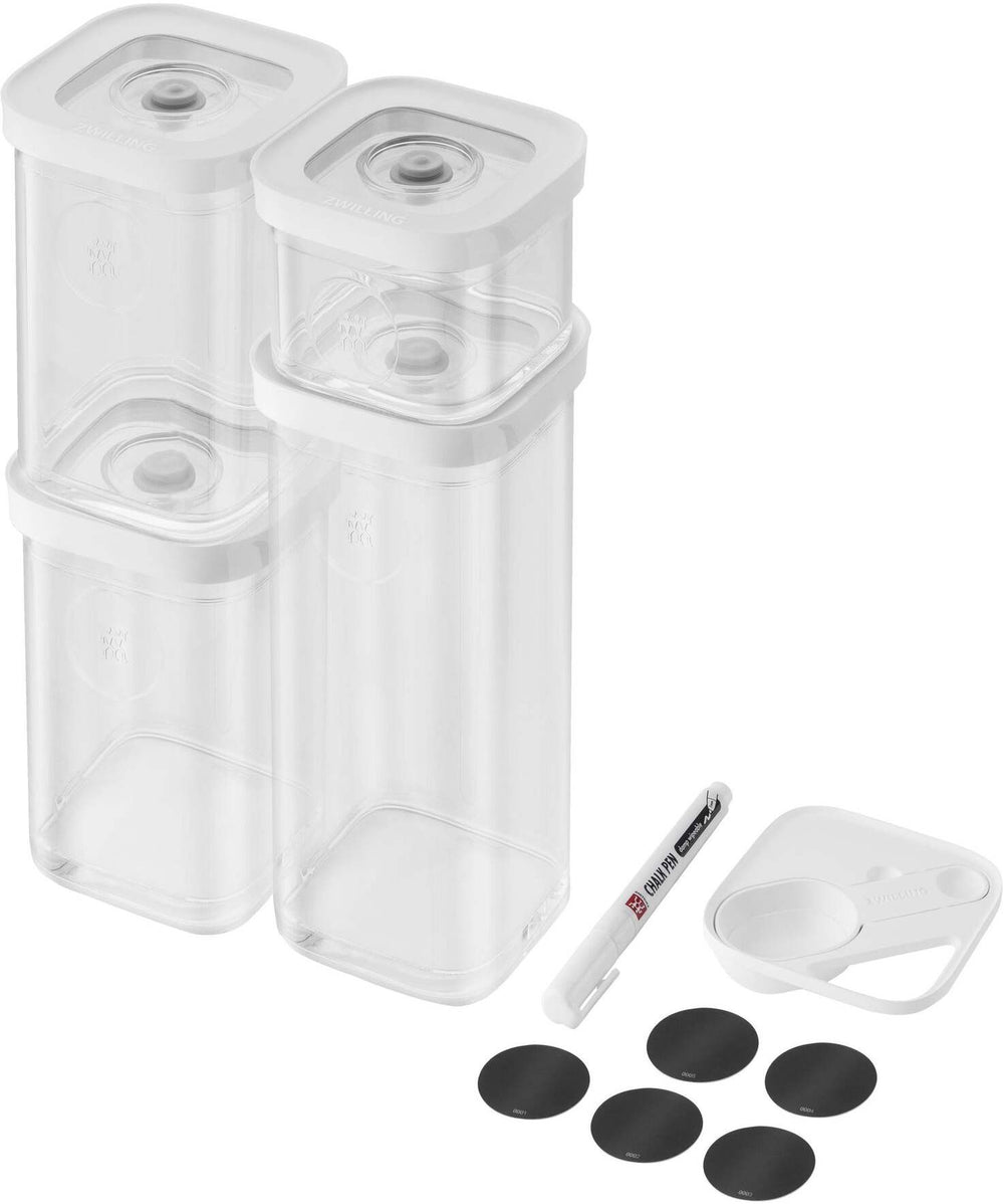 Zwilling Vacuum Fresh & Save Food Trays - Plastic - Transparent - 6-piece set