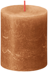 Bolsius Blunt candle Rustic Spice Brown - 8 cm / ø 7 cm