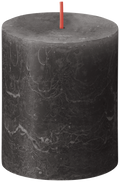 Bolsius Blunt Candle Rustic Stormy Grey - 8 cm / ø 7 cm