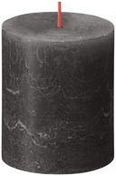 Bolsius Blunt Candle Rustic Stormy Grey - 8 cm / ø 7 cm