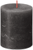 Bolsius Blunt Candle Rustic Stormy Grey - 8 cm / ø 7 cm