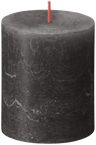 Bolsius Blunt Candle Rustic Stormy Grey - 8 cm / ø 7 cm