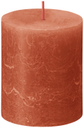 Bolsius Stem candle Rustic Earthy Orange - 8 cm / ø 7 cm