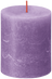 Bolsius Blunt Candle Rustic Vibrant Violet - 8 cm / ø 7 cm