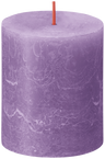 Bolsius Blunt Candle Rustic Vibrant Violet - 8 cm / ø 7 cm