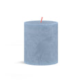 Bolsius Blunt Candle Rustic Sky Blue - 8 cm / 7 cm