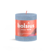 Bolsius Blunt Candle Rustic Sky Blue - 8 cm / 7 cm