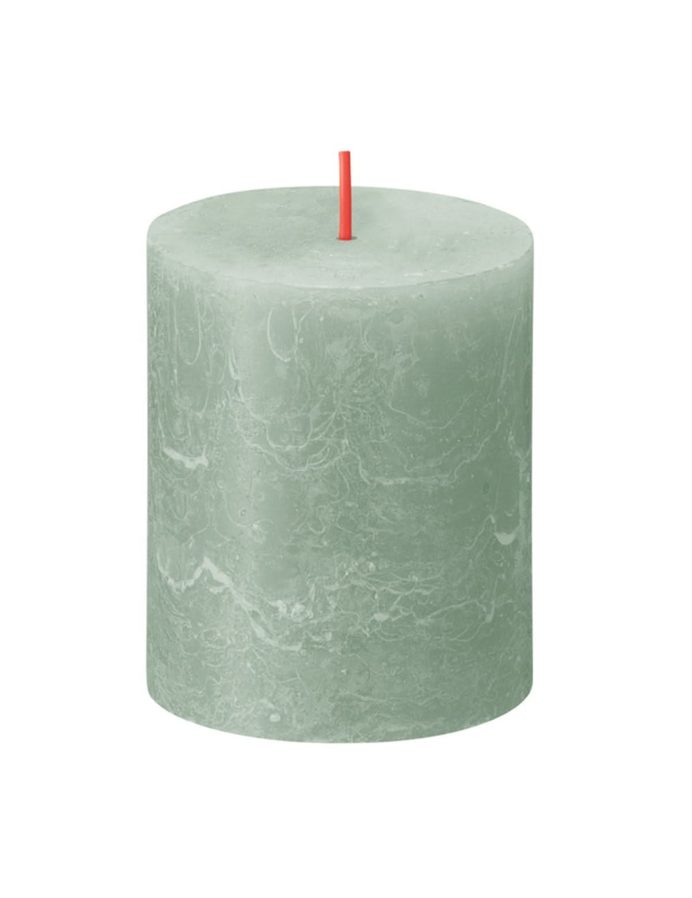 Bolsius Blunt Candle Rustic Jade Green - 8 cm / ø 7 cm