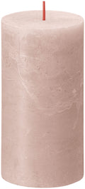 Bolsius Stump candle Rustic Misty Pink - 13 cm / ø 7 cm