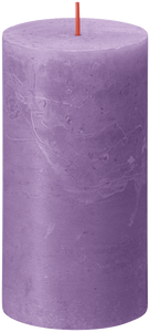 Bolsius Blunt Candle Rustic Vibrant Violet - 13 cm / ø 7 cm