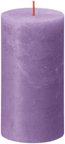 Bolsius Blunt Candle Rustic Vibrant Violet - 13 cm / ø 7 cm