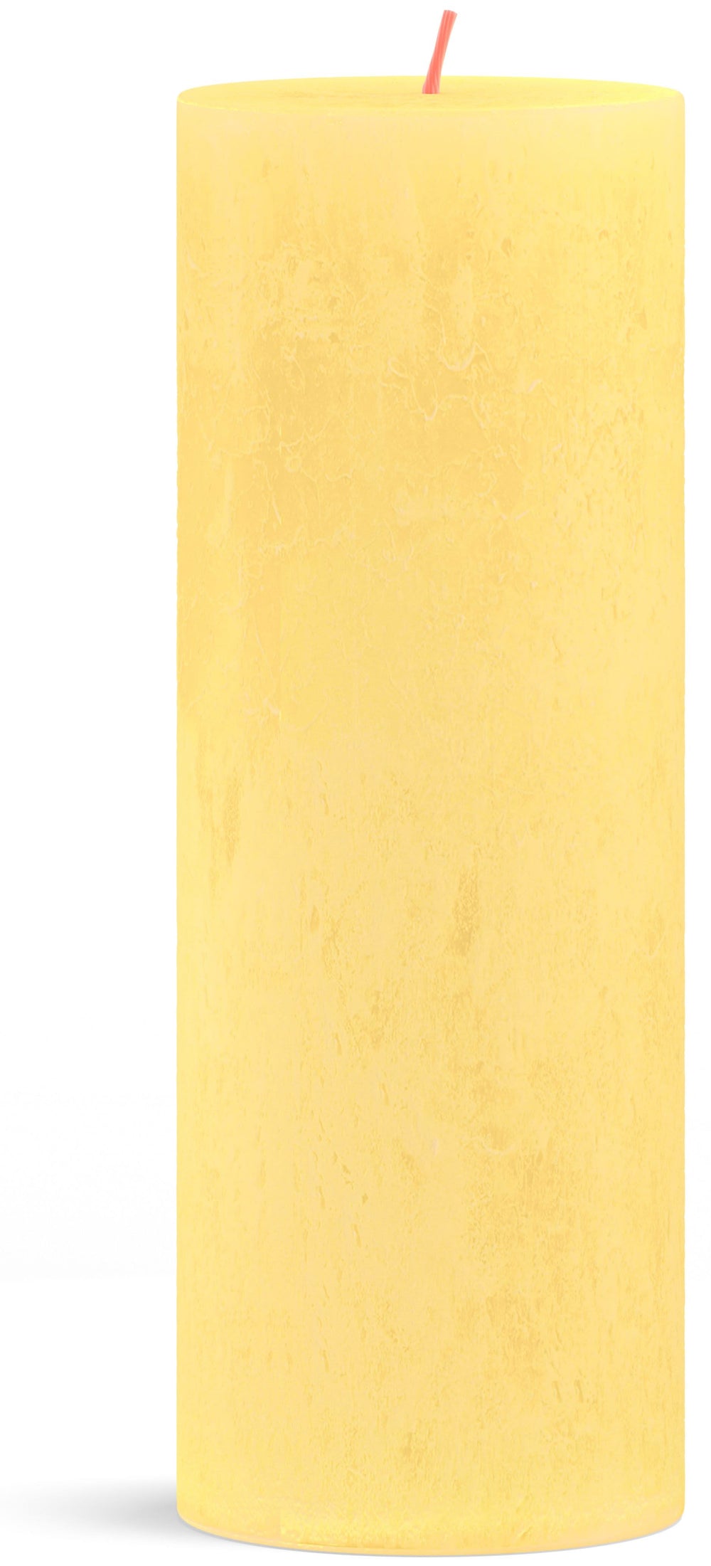 Bolsius Stem candle Rustic Sunny Yellow - 19 cm / ø 7 cm