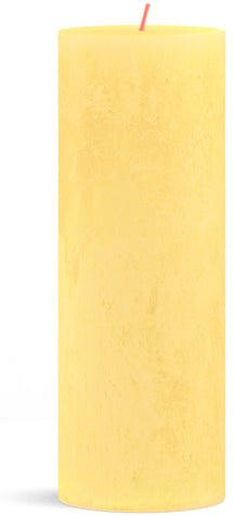 Bolsius Stem candle Rustic Sunny Yellow - 19 cm / ø 7 cm