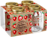 Bormioli Rocco Weck jar Quattro Stagioni - ø 9 cm / 500 ml - 4 pieces