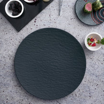 Villeroy & Boch Pizzabord Manufacture Rock - Black - ø 31.5 cm