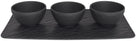 Villeroy & Boch Dipping Bowls Set Manufacture Rock - Black - 4-Piece