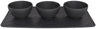 Villeroy & Boch Dipping Bowls Set Manufacture Rock - Black - 4-Piece