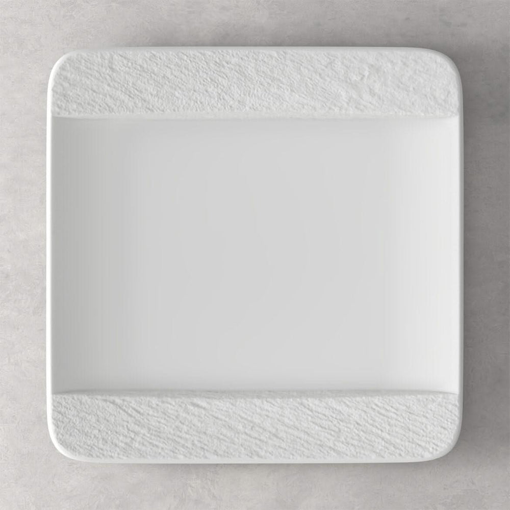 Villeroy & Boch dinner plate Manufacture Rock - White - 28 x 28 cm