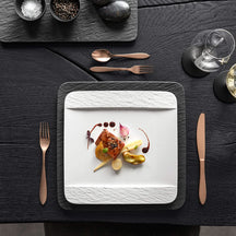 Villeroy & Boch dinner plate Manufacture Rock - White - 28 x 28 cm