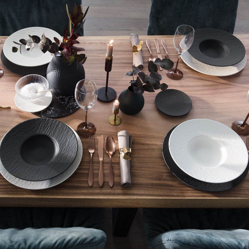 Villeroy & Boch Pizzabord Manufacture Rock - Black - ø 31.5 cm