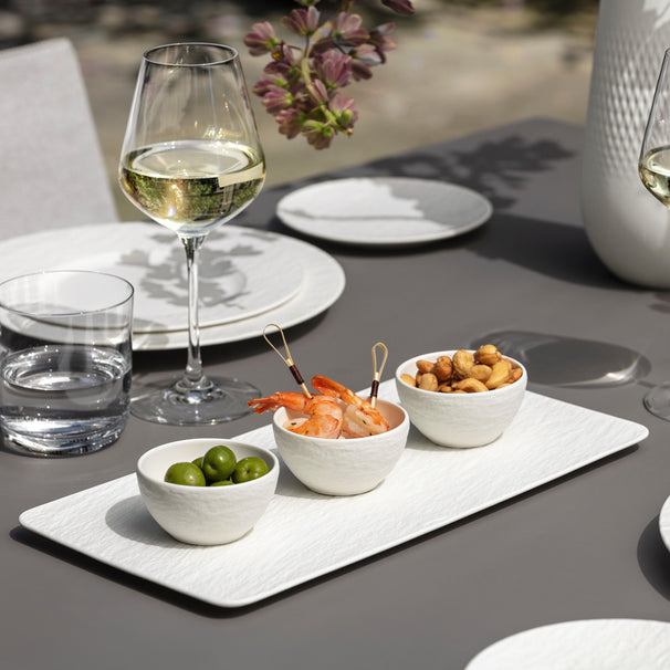 Villeroy & Boch Dipping Bowls Set Manufacture Rock - White - 4-Piece