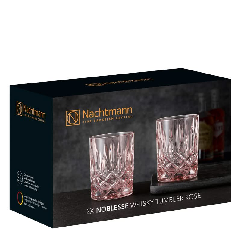 Nachtmann Whiskey Glasses Noblesse - Rosé - 295 ml - 2 pieces