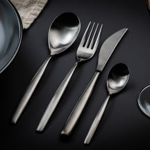 Mepra Cutlery set Stoccolma Iced - Matted - stainless steel - 24-piece / 6 people