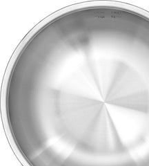 KitchenAid sauce pan - Multi-Ply stainless steel - ø 24 cm / 3.7 liters