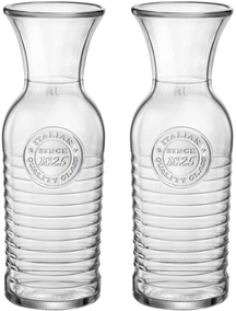 Bormioli Rocco Decanter Officina 1825 - 1 liter - 2 pieces