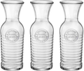 Bormioli Rocco Decanter Officina 1825 - 1 liter - 3 pieces