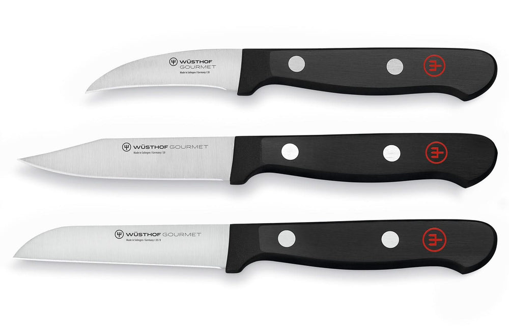 Wusthof Dishes Knife Set Gourmet 3-Piece