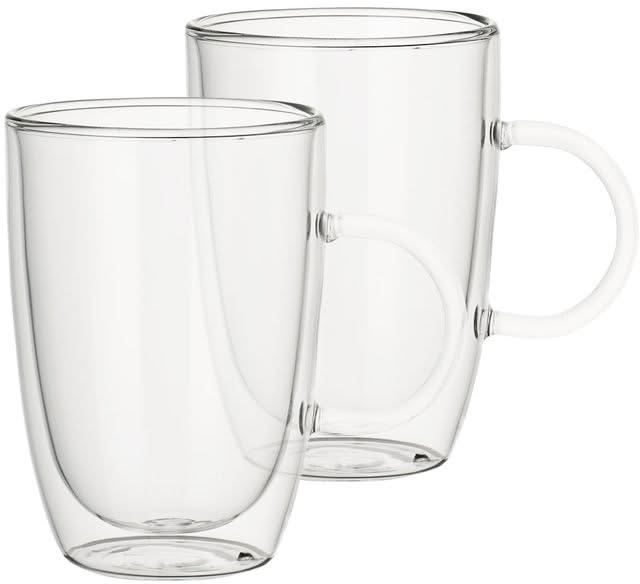 Villeroy & Boch Double-walled Glasses Artesano Hot & Cold Beverages - 390 ml - 2 pieces - with ear