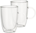 Villeroy & Boch Double-walled Glasses Artesano Hot & Cold Beverages - 390 ml - 2 pieces - with ear