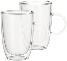 Villeroy & Boch Double-walled Glasses Artesano Hot & Cold Beverages - 390 ml - 2 pieces - with ear